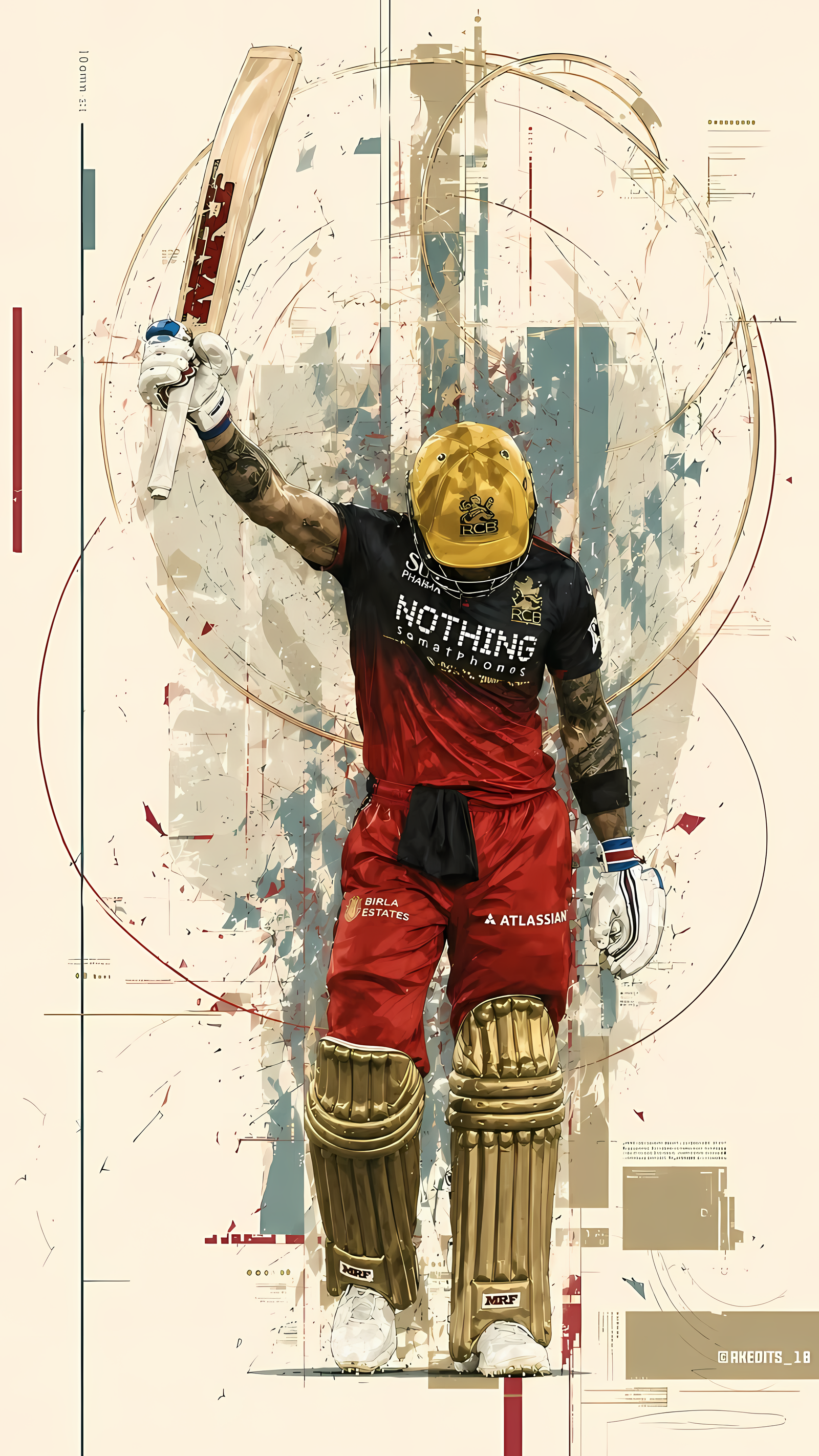 Rcb Cricket Champion 4K Mobile Wallpaper